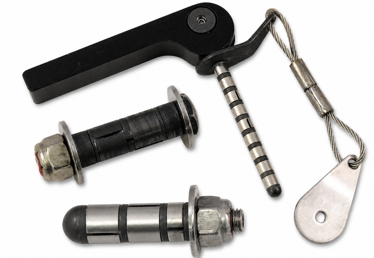 GMP Adjustable Diameter Fastener in use